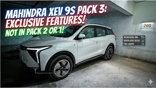 Mahindra XEV 9S Pack 3: Features NOT in Pack 1 or 2!