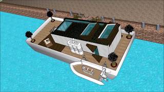 Tiny Small Smart Houseboat Peniches In Paris France Are Cheaper Than Rent Floating Solution Aqueous