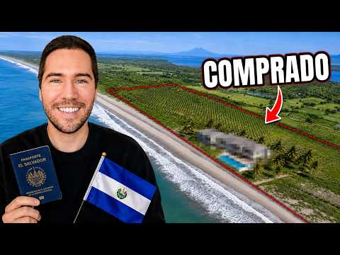Compré un terreno en EL SALVADOR por 40.000$. ¿Cómo? ¿Por qué?