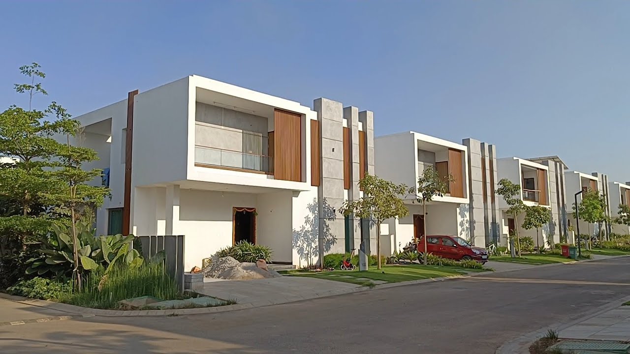 Beautiful Luxury Duplex Villas For Sale in Hyderabad [ Luxury