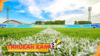 TAHUKAH KAMU ? Begini Cara Penanaman Rumput Stadion Gelora Delta!