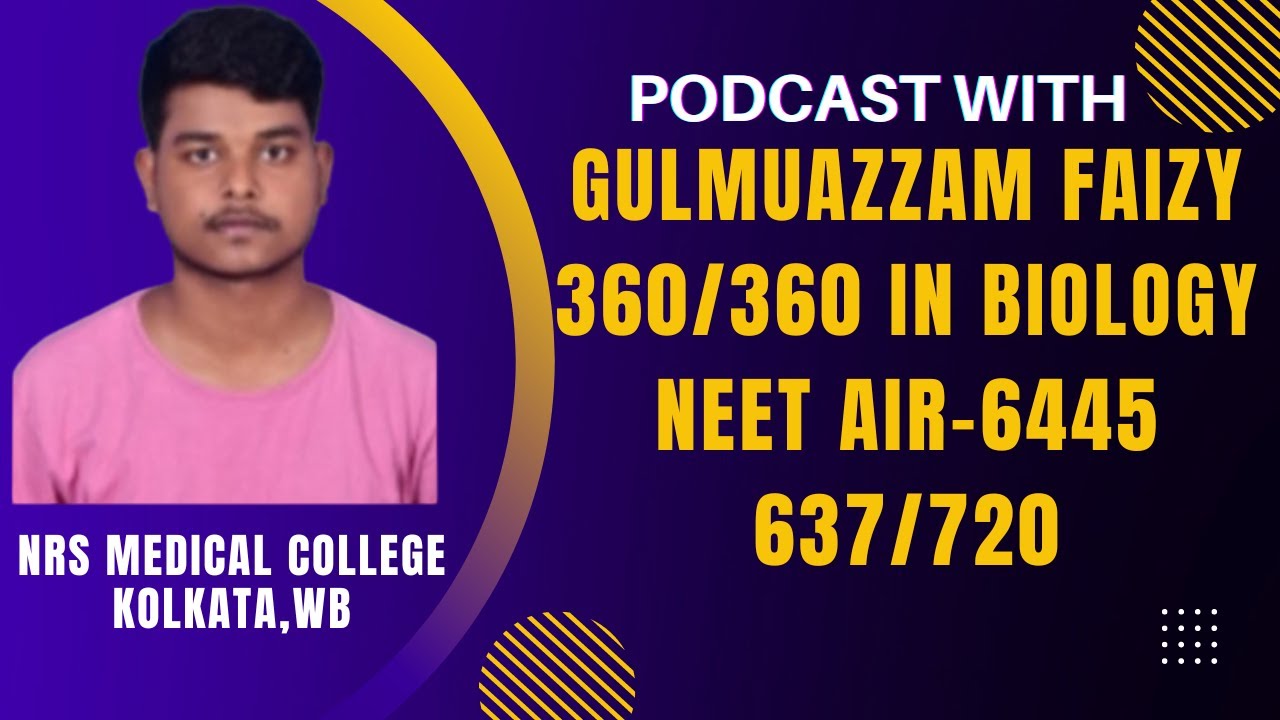 360/360 in Biology ll Inspiring NEET JOURNEY II FAILURE AND SUCCESS II RAHMANI MISSION #neet #nrs