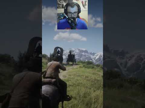 ¿HÉROE O VILLANO? ⚖️ Intento salvar a un preso en RDR2 #Shorts