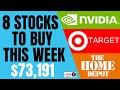 Best 8 Stocks To BUY THIS WEEK! Dividend GROWTH Stocks To BUY NOW!