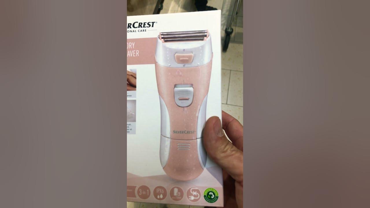 Lidl silver crest wet - Shaver lady care & personal dry YouTube