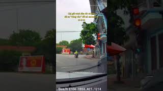 Chị gái lái xe "vòng vèo" để né camera AI 😂 #giaothong #phunu #luatgiaothong #vanhoagiaothong
