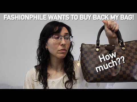 FASHIONPHILE WANTS TO BUY BACK MY LV& they're offering HOW much?? Luxury  bags AREN'T investments! 