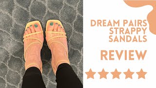 Review of Dream Pairs Strappy Sandals
