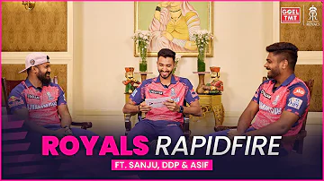 Big Reveals From Asif, DDP, and Sanju | Royals Rapid Fire | IPL 2023 | Rajasthan Royals