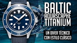 Reseña BALTIC AQUASCAPHE TITANIUM: El Único Reloj de Buceo que Necesitas - Casual y Ligero