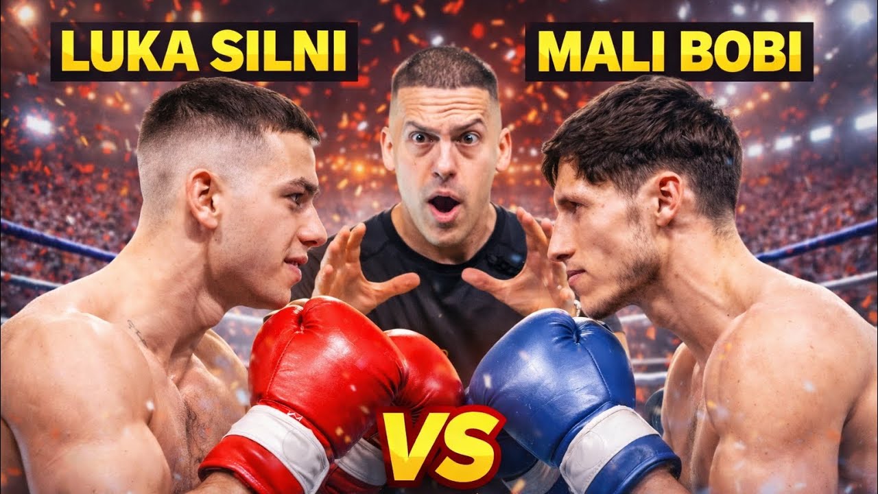 LUKA SILNI VS MALI BOBI - BOX MATCH 