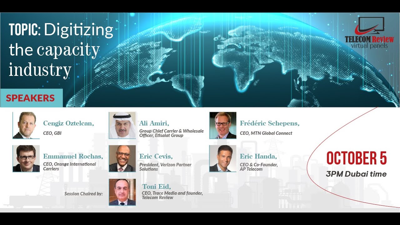 Telecom Review virtual panel: Digitizing the capacity industry - YouTube