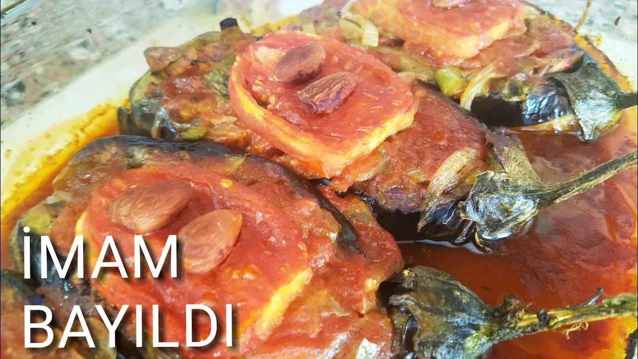BADEMLİ İMAM BAYILDI  TARİFİ