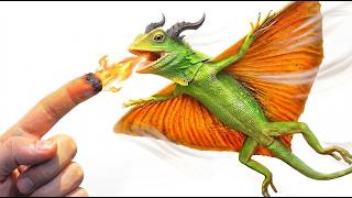 This Lizard Can Actually FLY?!