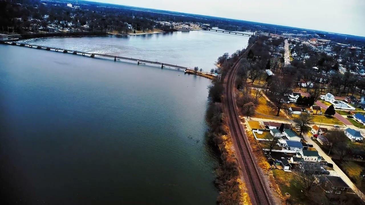 Sterling, Illinois from Above