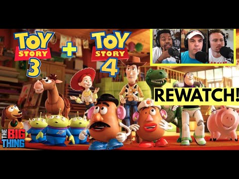 REWATCH TOY STORY 3 + TOY STORY 4 - The Big Thing