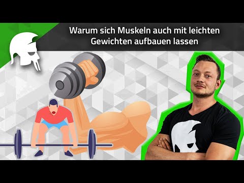 Video: Wie Man Mit Gewichten Muskeln Aufbaut