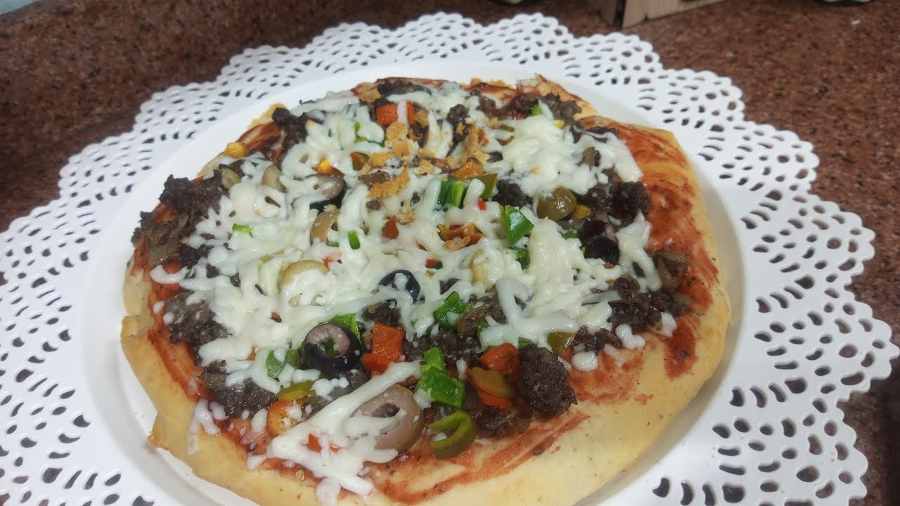 ولادي حكموا عليا اعملهم بيتزا 🍕 في رمضان 🙆‍♀️حد يقولهم احنا في رمضان بس اقسم بالله طلعت توحفه 