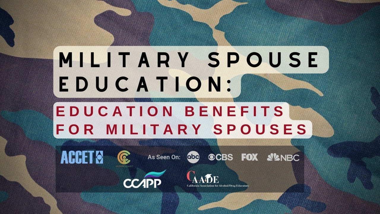 Military Spouse Education 5 Education Benefits For Military Spouses