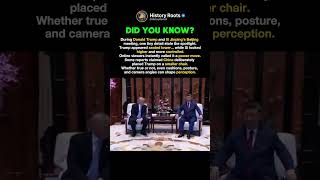 Trump’s Chair Sparked Global Debate #history #facts