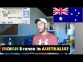 DRIVING IN AUSTRALIA WITH INDIAN LICENCE ?