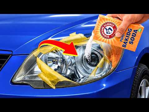 How To Clean Car Yellow Headlights