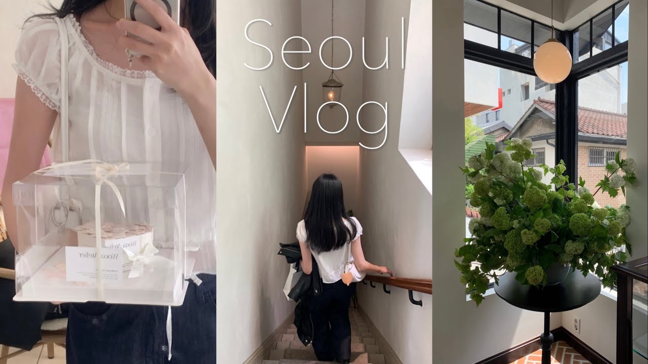 [ 🇰🇷韓国vlog | 브이로그 ］母と行く3泊4日韓国旅行 vol.1🤍｜お買い物とグルメと景色を楽しむ💌