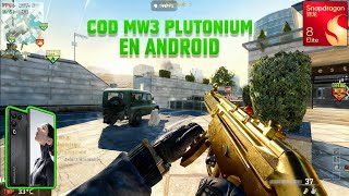 COD MW3 PLUTONIUM EN ANDROID 😱 144FPS en Snapdragon 8 ELITE