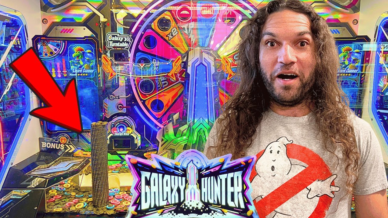 Can We Knock Down a MASSIVE Coin Tower on GALAXY HUNTER?