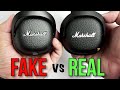 Fake vs Real Marshall Mid Bluetooth Headphones - How to spot a Replica and Accessories Comparison