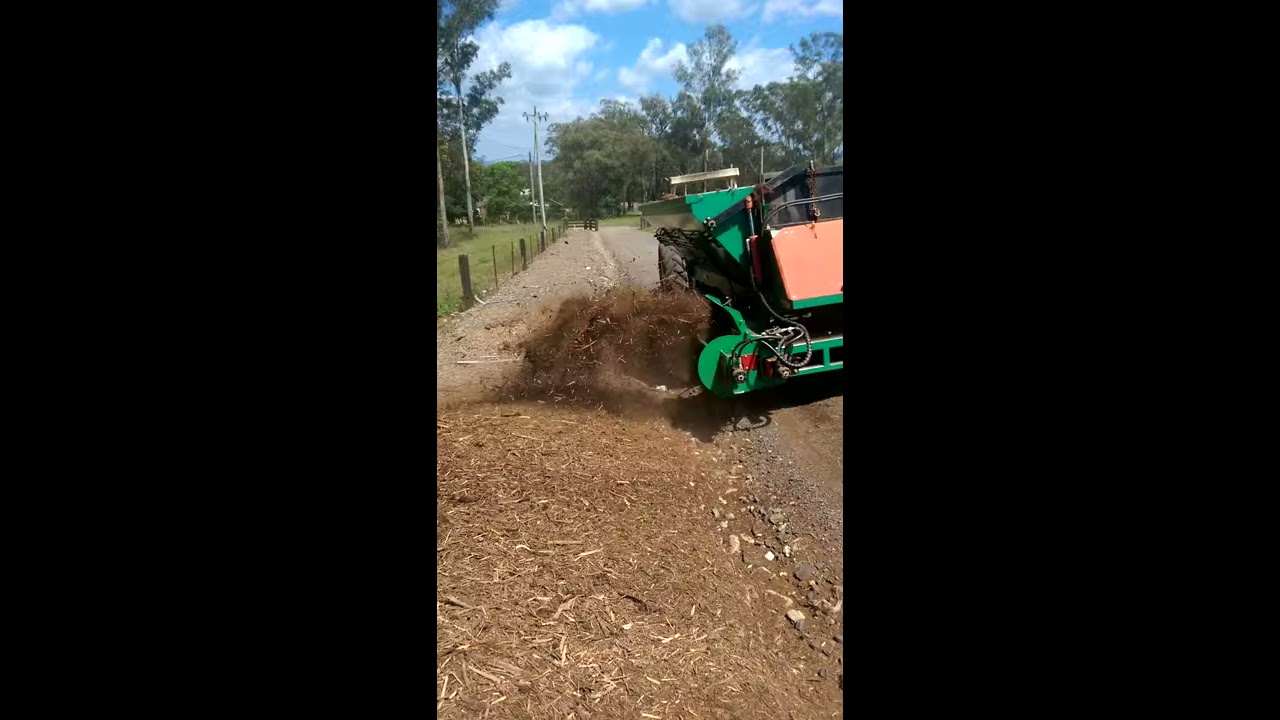 Sammut Mulch Spreader Attachment