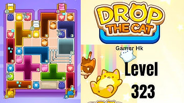 Drop The Cat Level 323 hard level Walkthrough Solution 