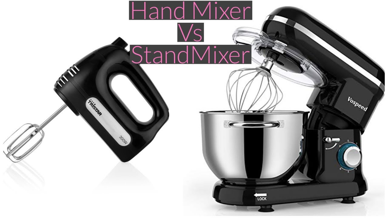 fjende Erhverv byld SHOULD YOU BUY A HAND MIXER OR A STAND MIXER?! - YouTube