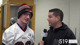 WCSSAA Football - Joel Gilmour reflects on his season with Bluevale