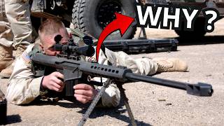 Why US Snipers Avoid Using .50 Cal Rounds
