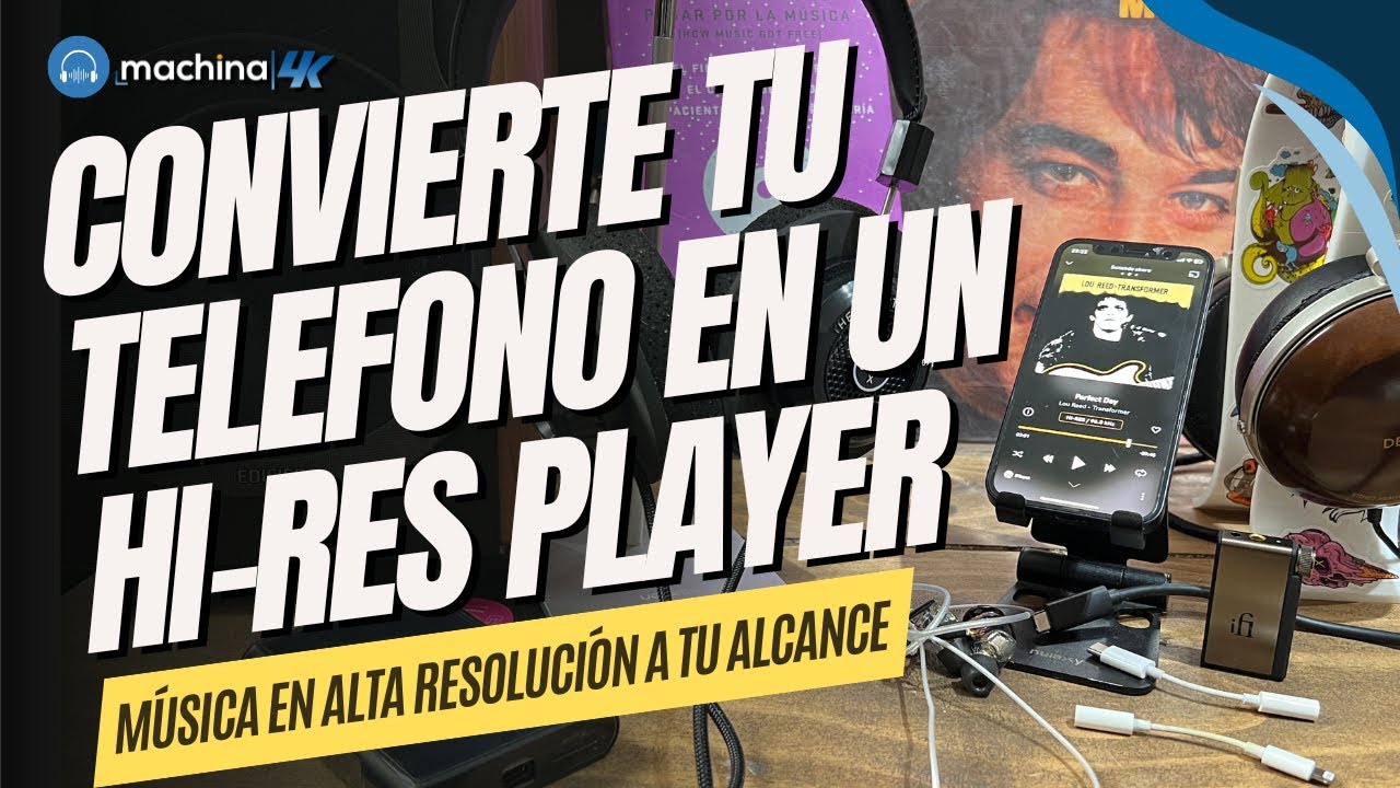 Convierte tu TELÉFONO en un REPRODUCTOR de Música en Alta Resolución ✨