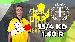 ropz POV with keystrokes 15-4 vs HOTU! | Dust2 | EPL 22 | CS2 PRO POVs