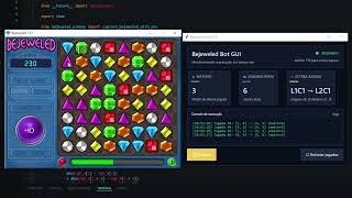 Bejeweled (Match-3 game) Automation