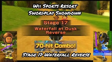 WSR - Swordplay Showdown - Stage 17 Waterfall Reverse 70 Hit Combo (Ft. @RickyPWiiSports)