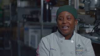 Dominique Shares Love of Delgado's Culinary Arts Program