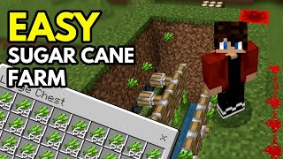 Minecraft Sugar Cane Farm Anyone Can Make
