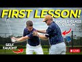 My first golf lesson in 15 years