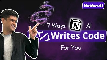 Notion AI Writes Code For You | 7 Use Cases in 7 Minutes