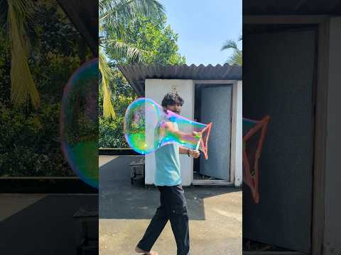 Biggest bubble making