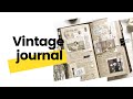 VINTAGE JOURNAL TUTORIAL | IN MALAYALAM