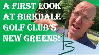 A First Look at Birkdale Golf Club’s New Greens!!