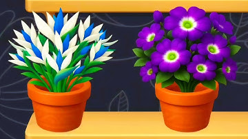 🌻Flower Sorting: Blossom Match 🌷 GAMEPLAY Levels 1-10 (Android, iOS)