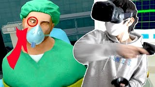 [Viewer discretion advised] Eyeballs pop out!? Doctor Pocky's crazy VR surgery!! screenshot 5