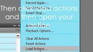 Ps Tutorial: How to load actions