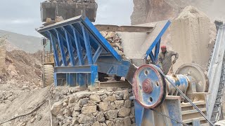 A To Z How to Make Construction Aggregate Sub Based Amazing View of Jaw Crushing #mining #viral